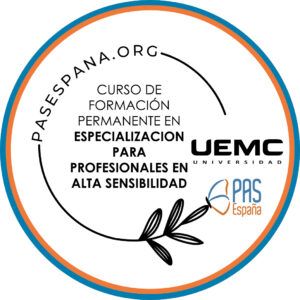 Curso de Formación Permanente en Especialización para Profesionales en Alta Sensibilidad (UEMC - PAS ESPAÑA) [950 € + tasas universitarias]